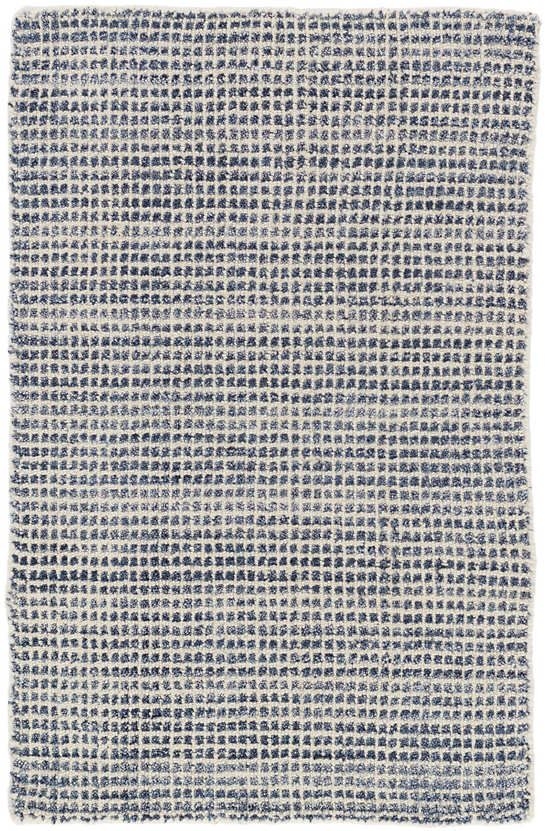 HOMER BLUE LOOM KNOTTED WOOL/VISCOSE RUG - 8'x10' - Image 0