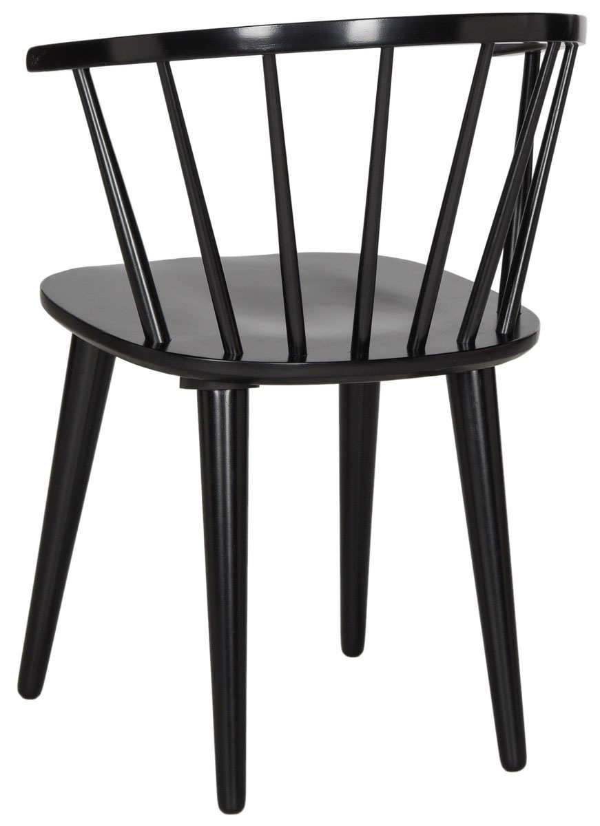 Blanchard 18''H Curved Spindle Side Chair (Set of 2) - Black - Arlo Home - Image 2