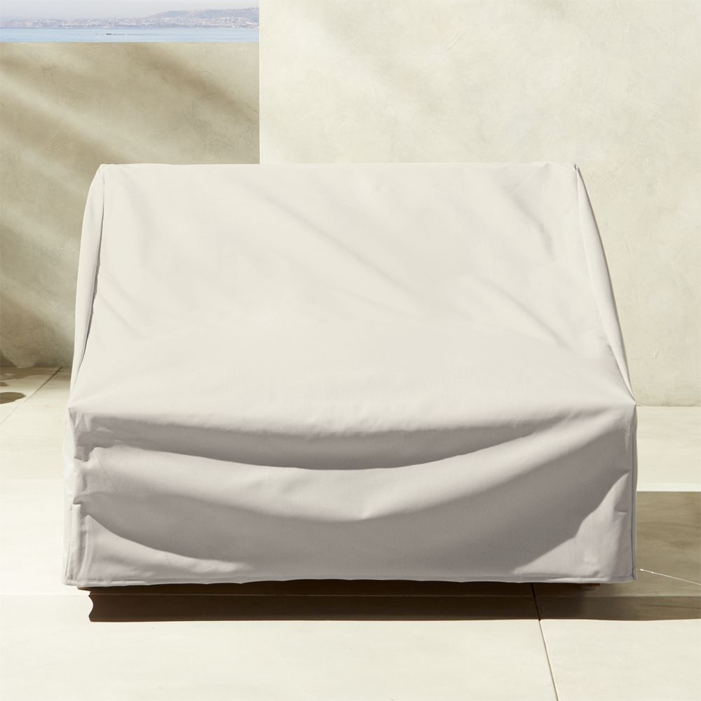 Sunset Teak Waterproof Lounge Chair Cover - Image 0