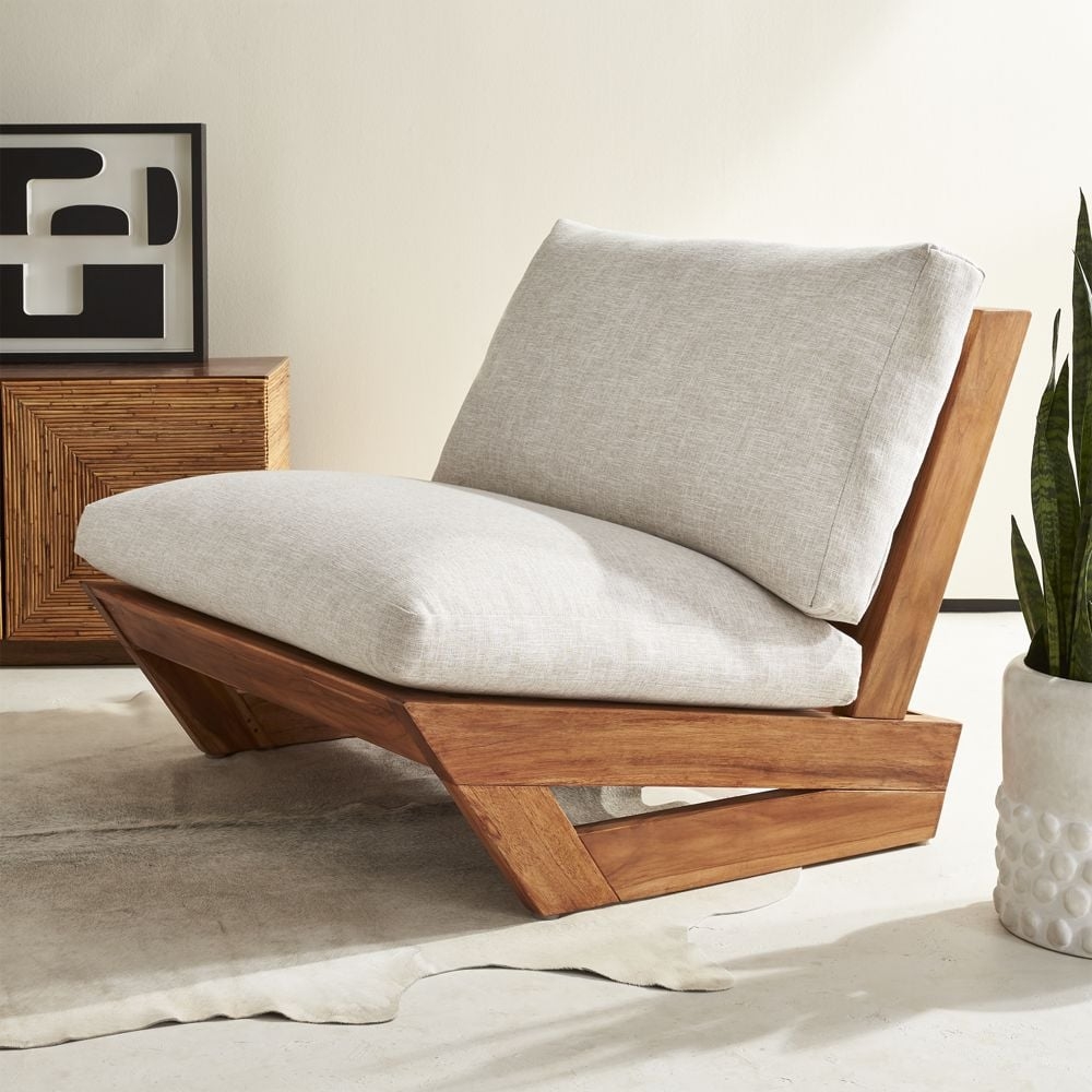 Sunset Teak Lounge Chair - Image 0