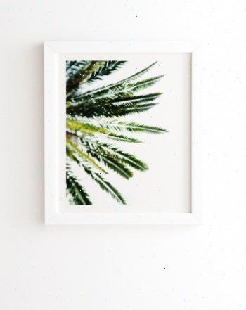 BEVERLY HILLS PALM TREE Framed Wall Art, 11" x 13" - Image 0