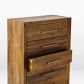 Alexa Reclaimed Wood 5-Drawer Dresser - Honey - Image 2