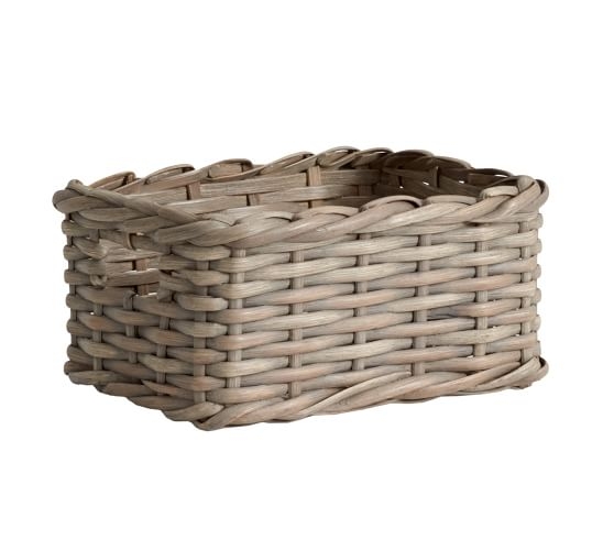 Aubrey Woven Utility Basket - Gray - Image 2