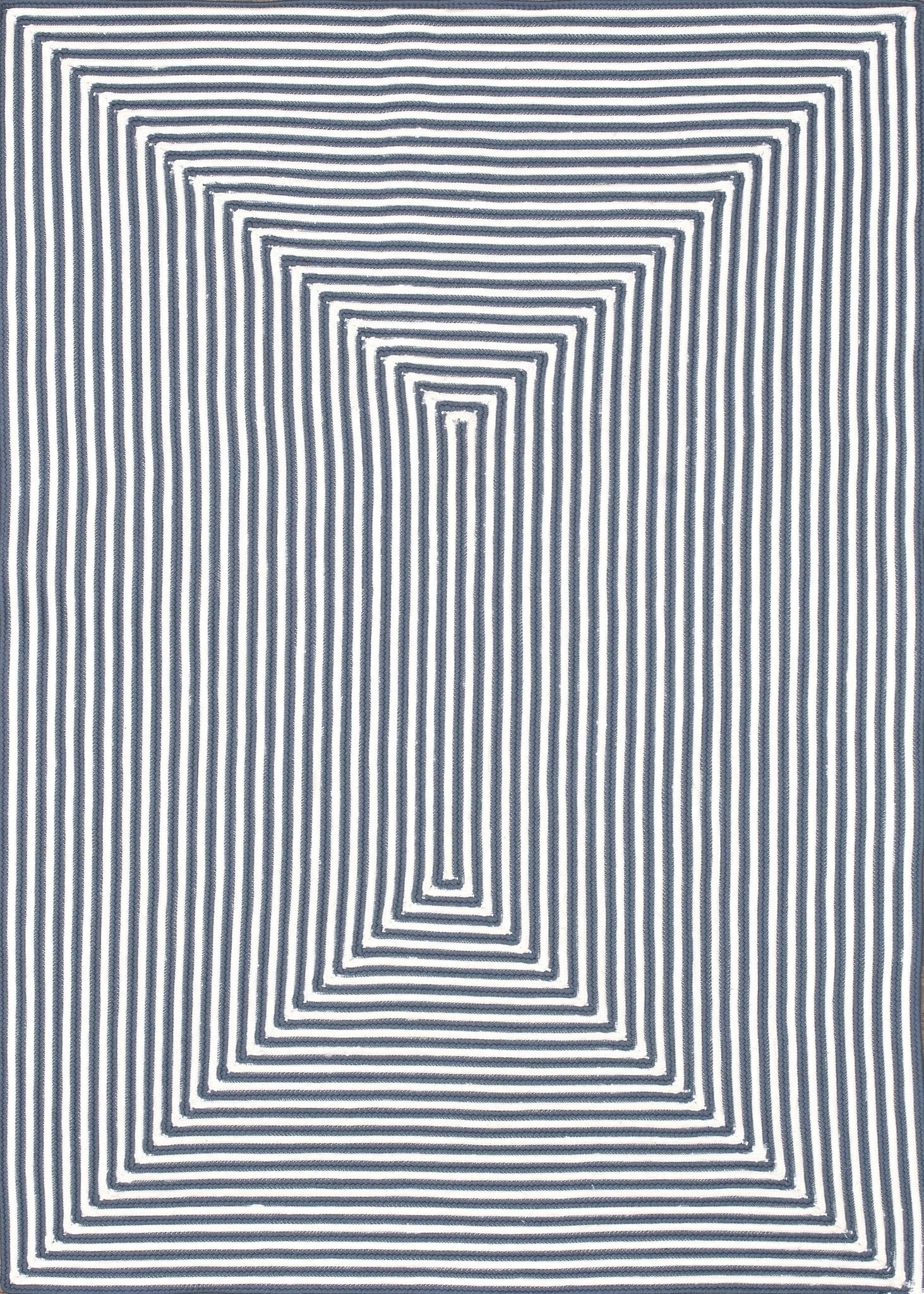 IN/OUT Rug BLUE 7'-6" x 9'-6" - Image 0
