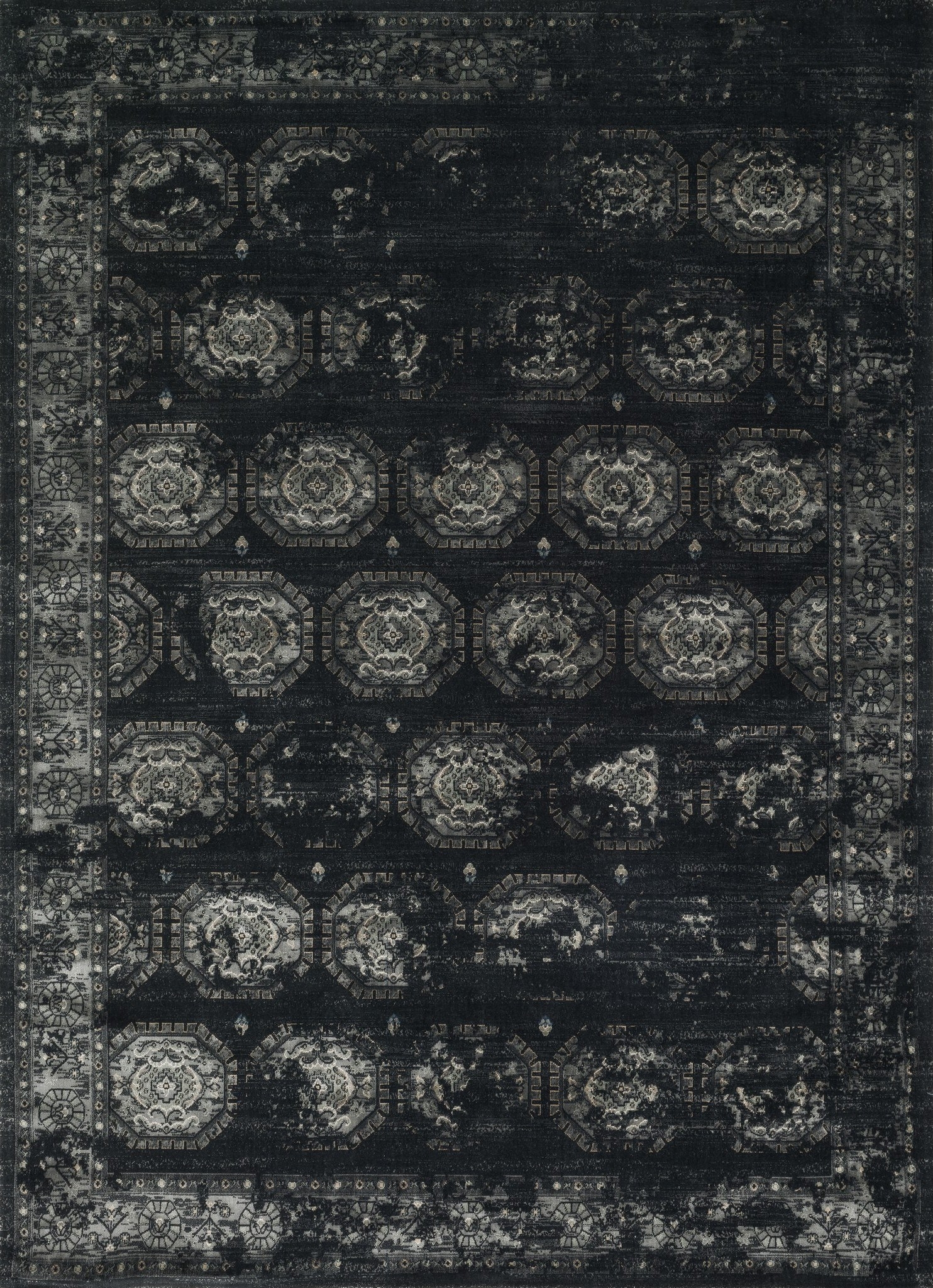 JOURNEY Rug BLACK / CHARCOAL 5'-0" x 7'-6" - Image 0