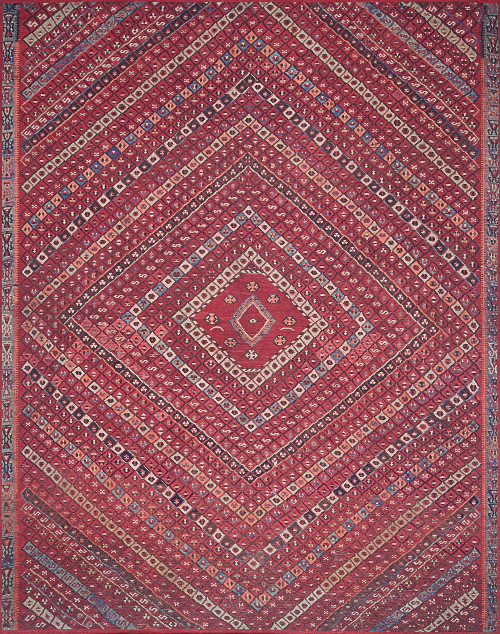 LUCCA Rug RED / MULTI 10' X 13' - Image 0