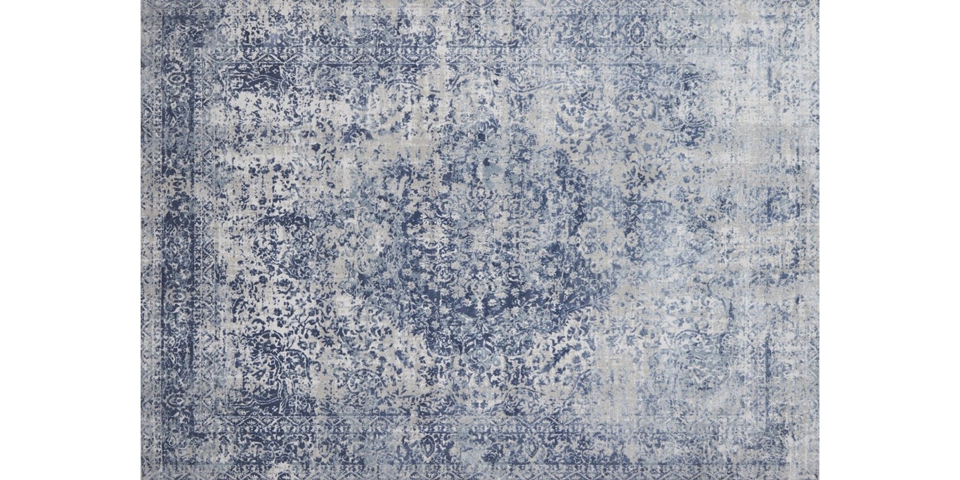 Loloi Patina PJ-04 Blue / Stone 5'-3" x 7'-8" - Image 0