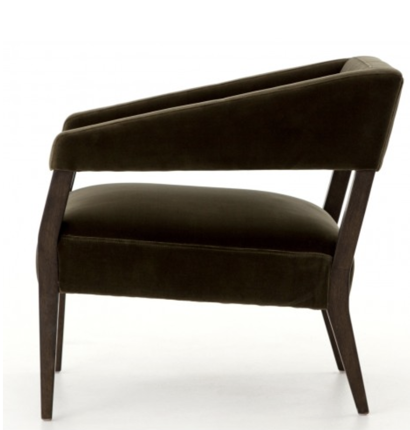 Lyssa Chair, Dark Olive - Image 2