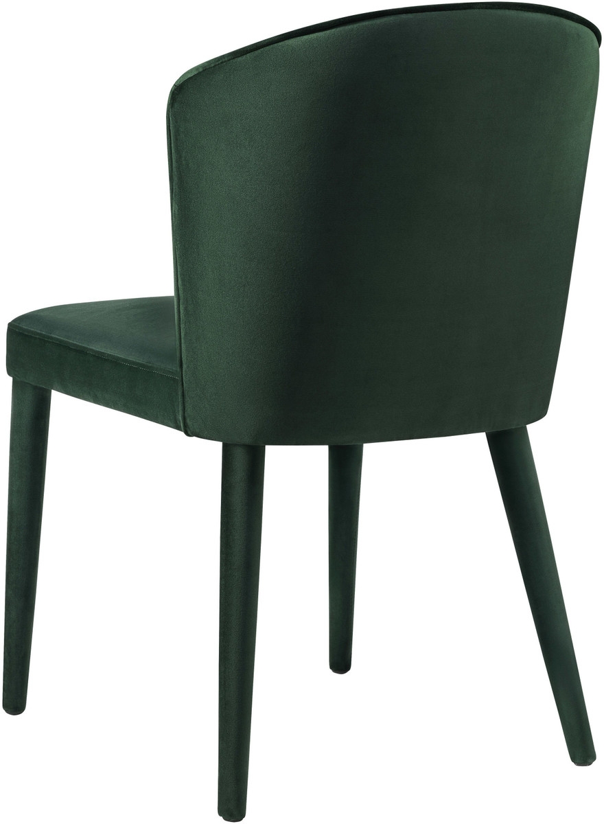 Metropolitan Forest Green Velvet Chair - Image 2