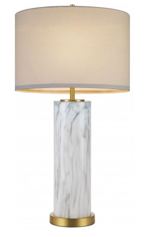 Cupcakes and Cashmere Marble Table Lamp - Image 0