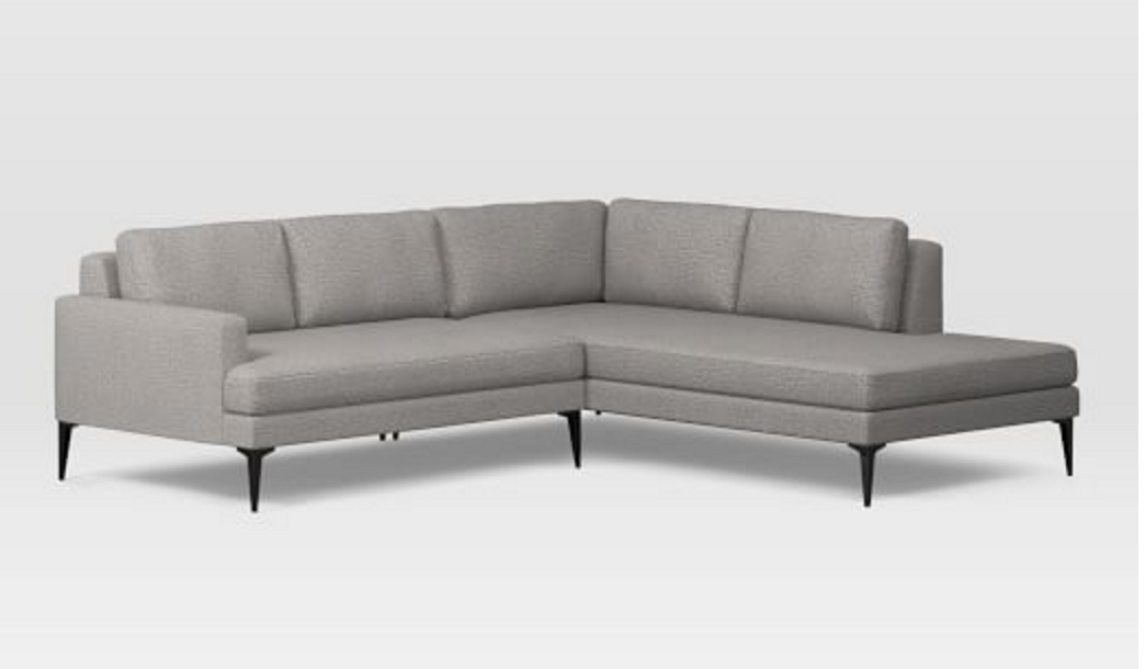 Andes Terminal Chaise Sectional - Right Terminal Chaise 2 piece sectional - Image 0