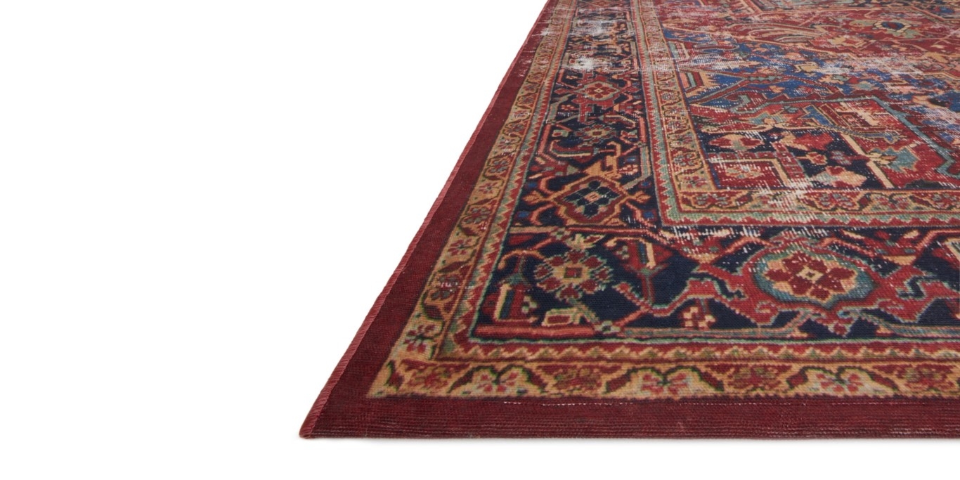LF-09 MH RED/BLUE 7'6" x 9'6" Rug - Image 1