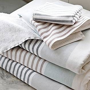 Fouta Hand Towel - Dove Grey - Image 1