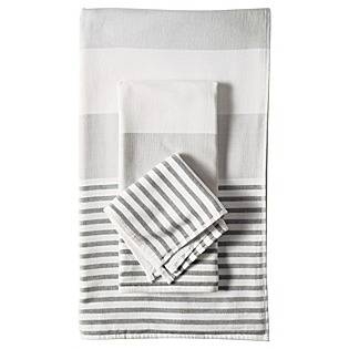 Fouta Hand Towel - Dove Grey - Image 2