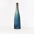 Reactive Glaze Vases - Light Blue- Extra Tall Bottle - Image 0