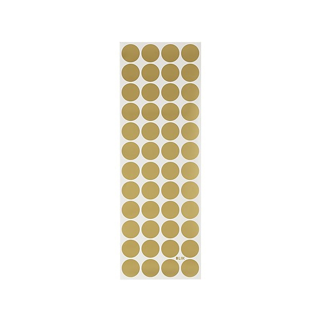 Gold Polka Dot Decals - Image 0