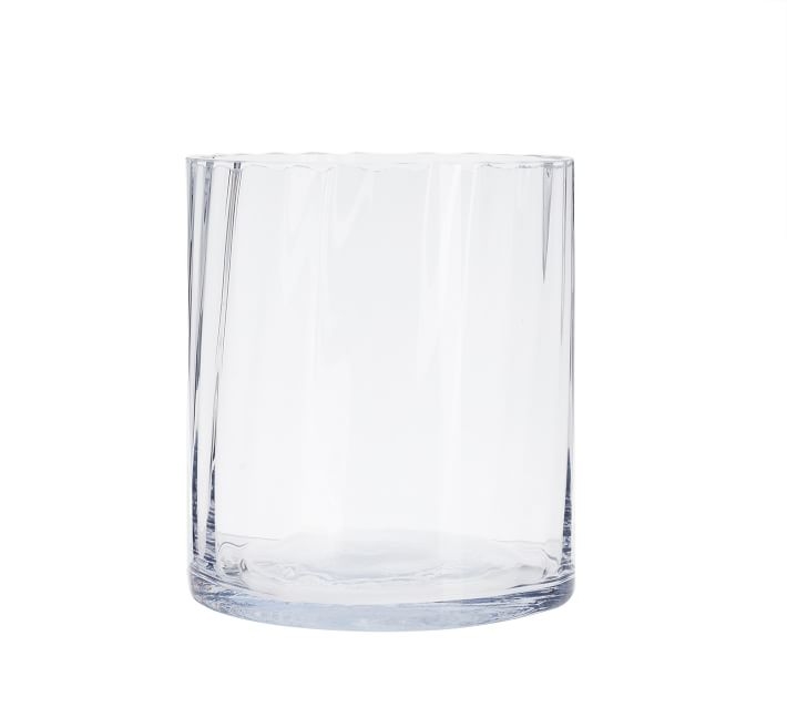 Fluted Glass Vase - Bowl - Image 0