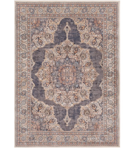 ADEL RUG, BLUSH AND TAUPE - 7'10"x10'3" - Image 0