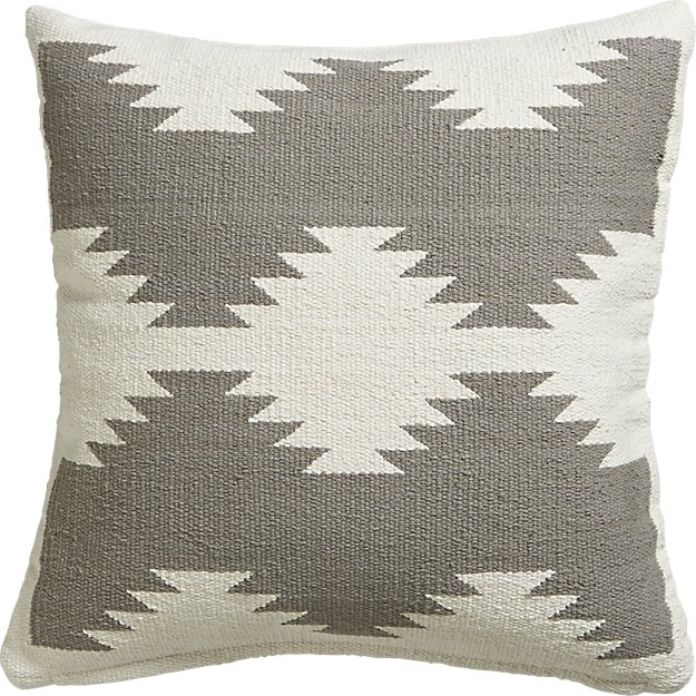 18" tecca pillow with feather-down insert - Image 7