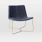 Slope Leather Lounge Chair - Image 1
