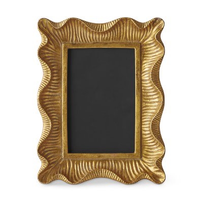 AERIN Gold Scalloped Gallery Frame - Image 0