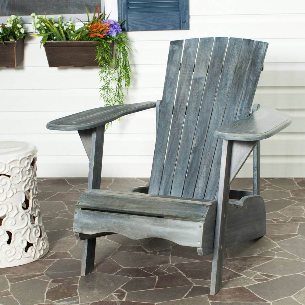 Mopani Chair - Ash Grey - Safavieh - Image 4
