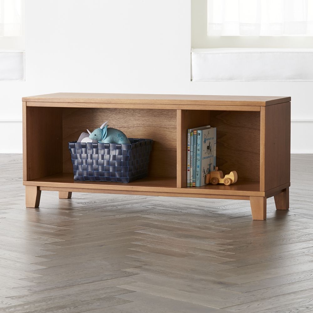 District Stackable 2-Cube Wood Bookcase - Image 0
