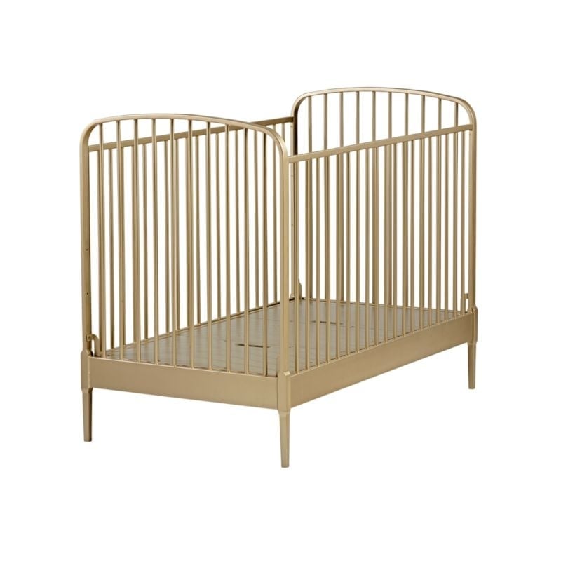 Larkin Gold Metal Crib - Image 8