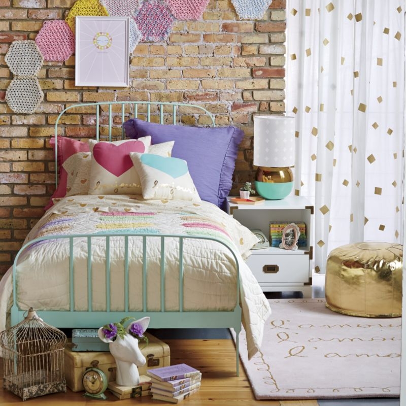 Kids White Campaign Nightstand - Image 10