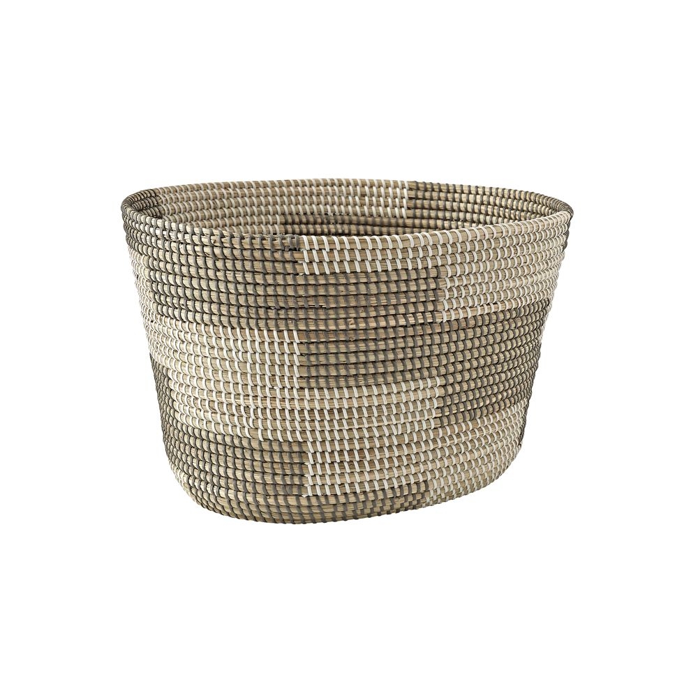 Merchant Silver Floor Basket - Image 0