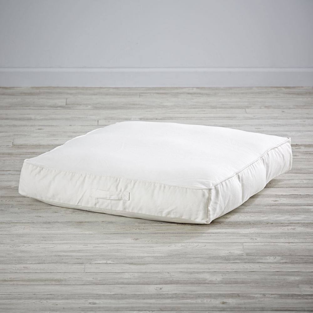 White Teepee Floor Cushion - Image 0