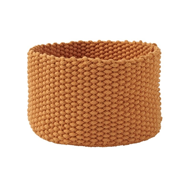 Kneatly Knit Medium Khaki Rope Bin - Image 4