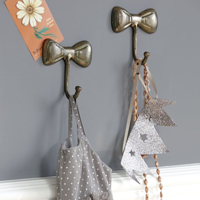 Little Bow Metal Wall Hook - Image 3