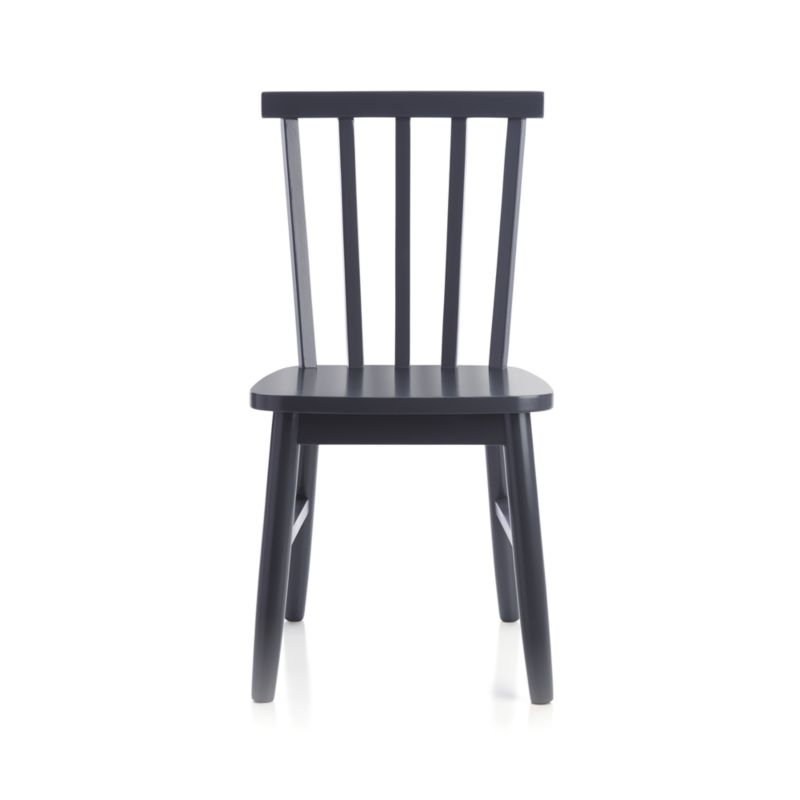 Shore Charcoal Wood Kids Play Chair - Image 2