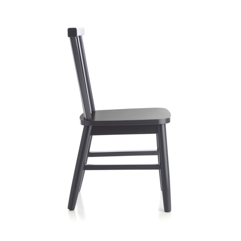 Shore Charcoal Wood Kids Play Chair - Image 3