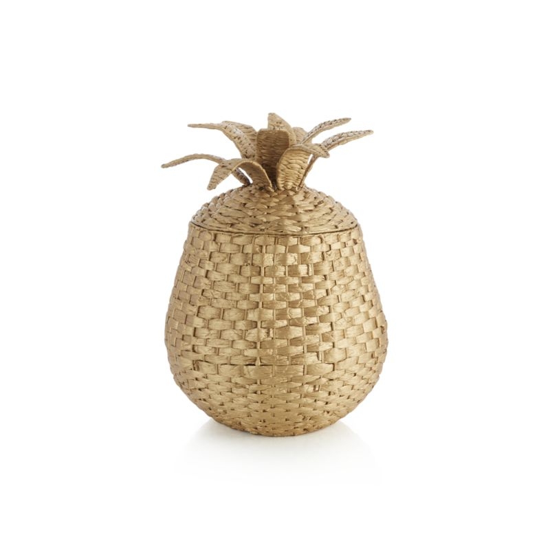 Pineapple Floor Basket - Image 1