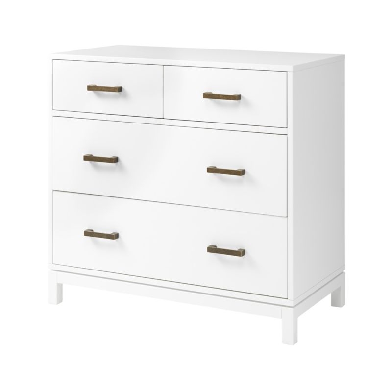 Kids Parke White 4-Drawer Chest - Image 5