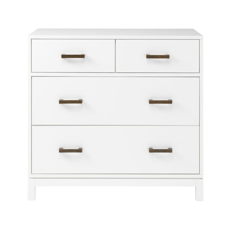 Kids Parke White 4-Drawer Chest - Image 6