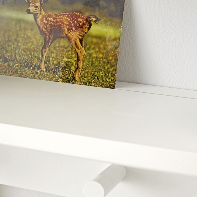 Beaumont White Wall Rack - Image 2