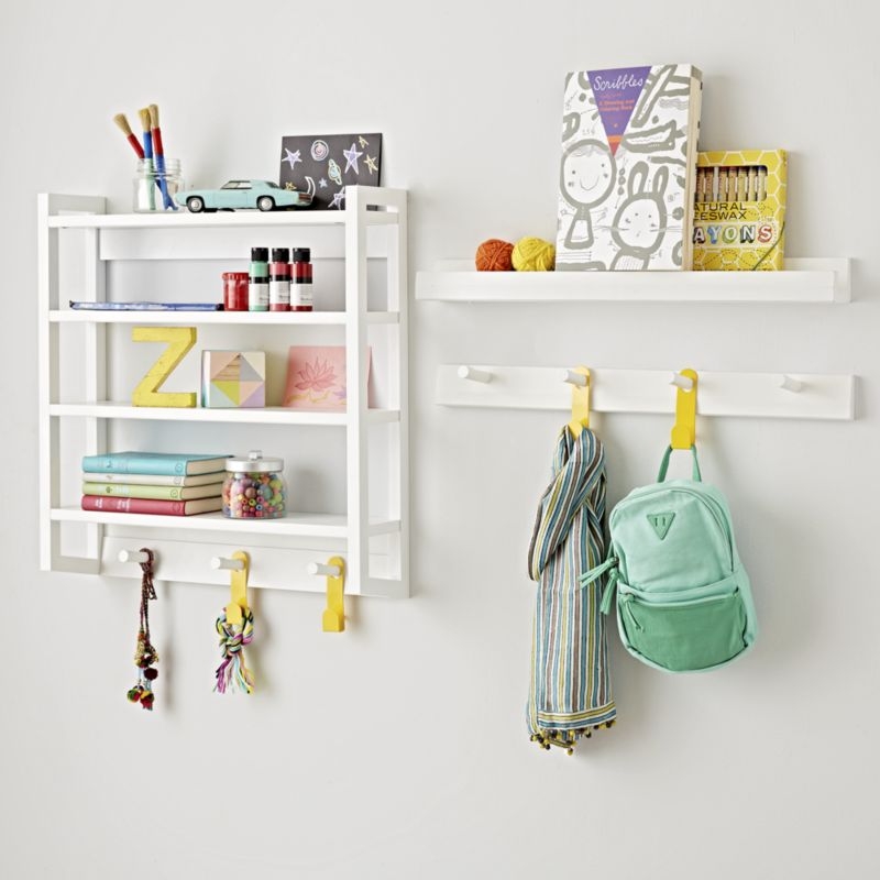 Beaumont White Wall Rack - Image 4