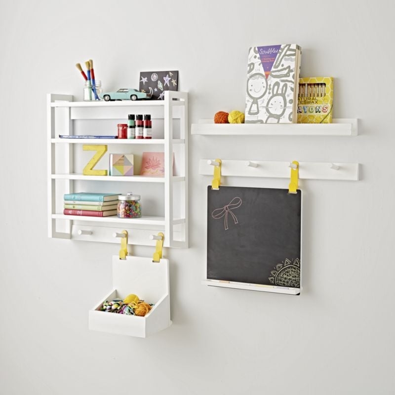 Beaumont White Wall Rack - Image 7