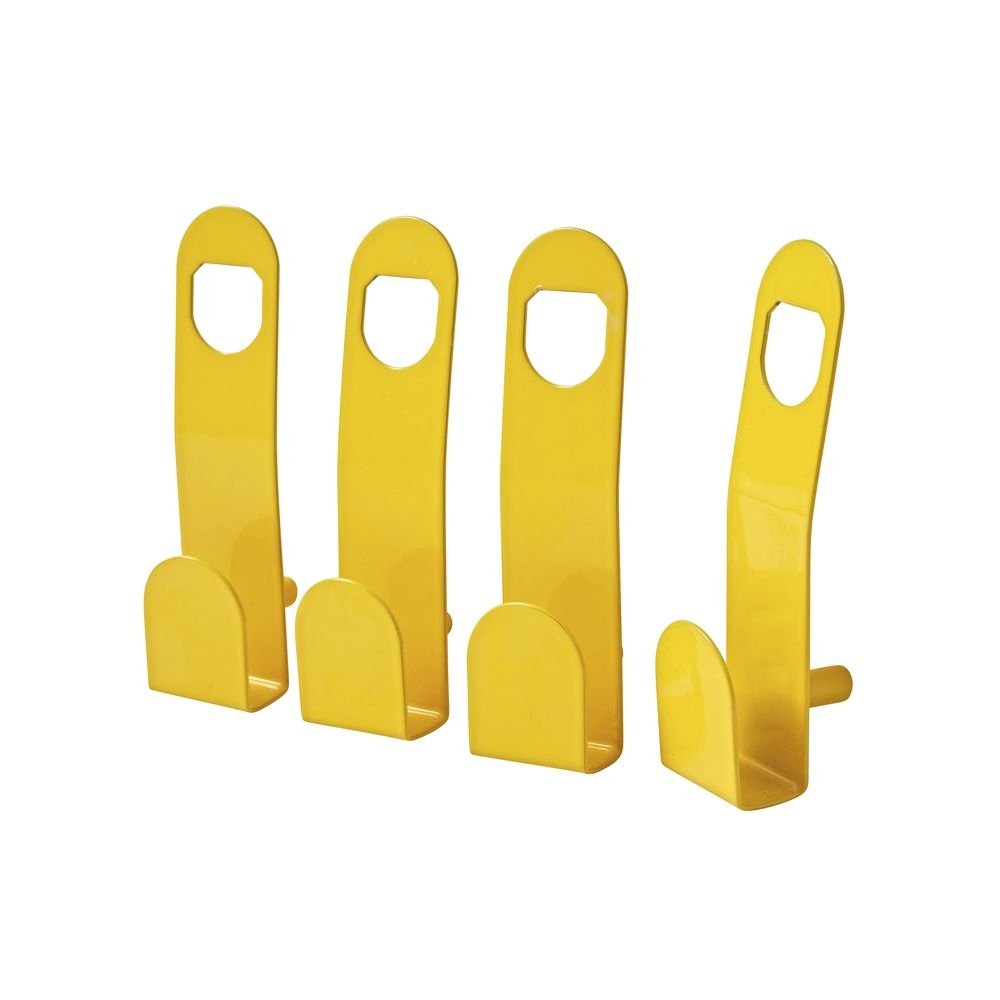 Beaumont Yellow Hooks, Set of 4 - Image 0