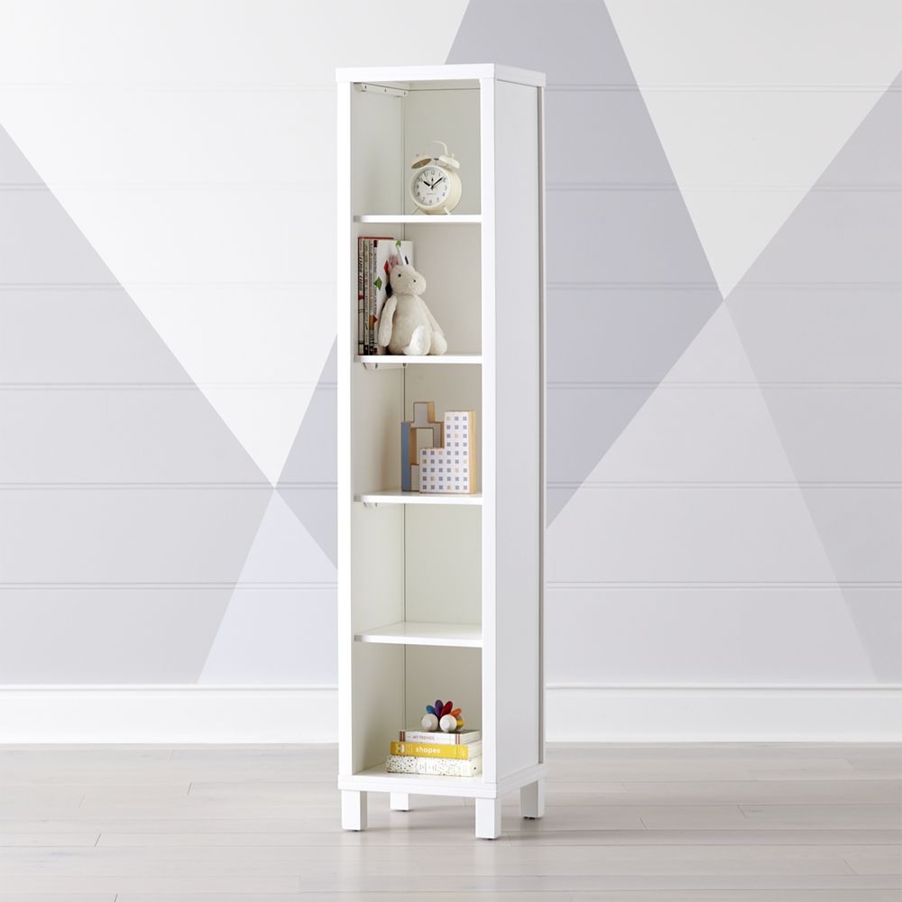 White 5-Cube Bookcase - Image 0