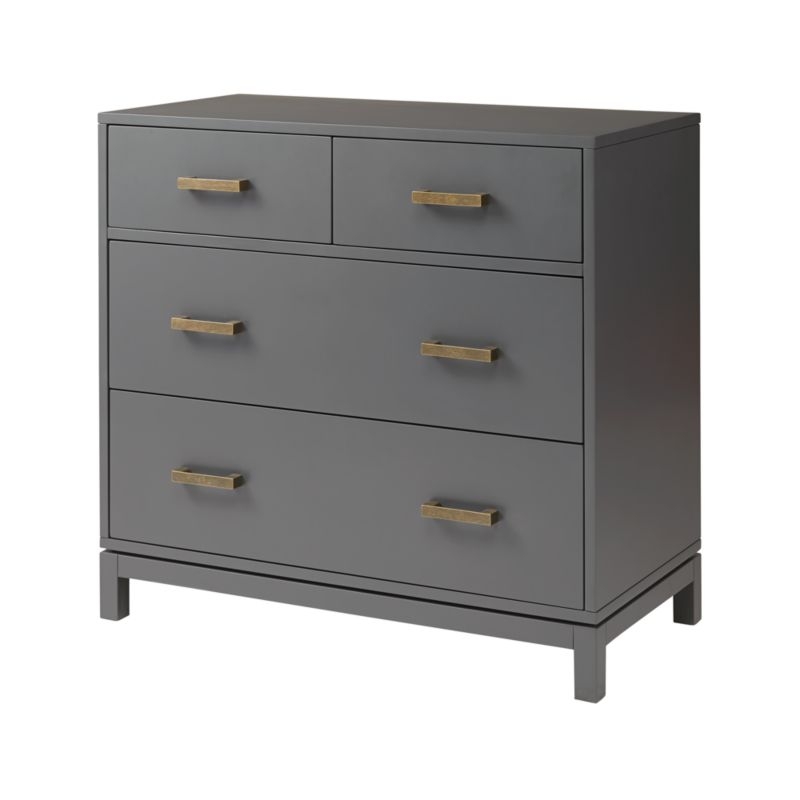 Kids Parke Charcoal 4-Drawer Chest - Image 3