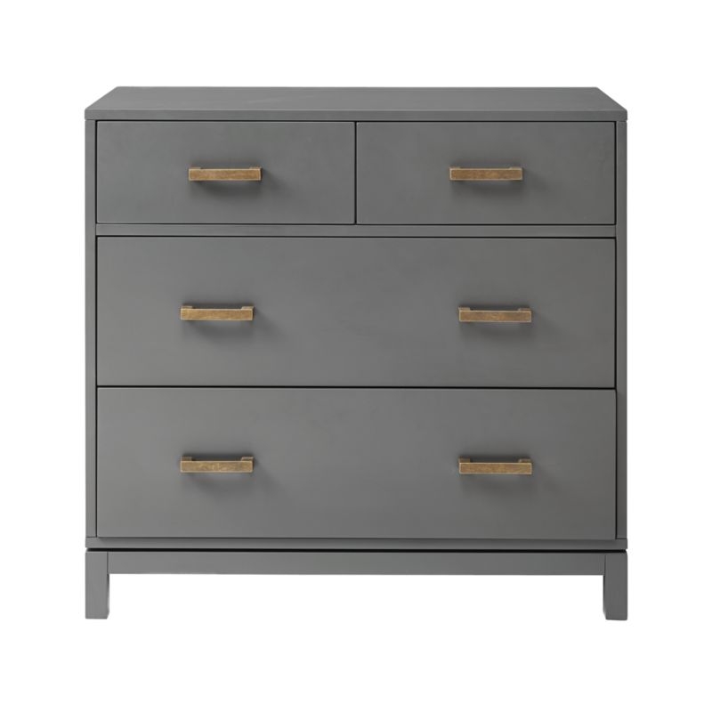 Kids Parke Charcoal 4-Drawer Chest - Image 4