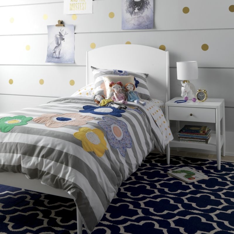 Hampshire White Wood Arched Kids Twin Bed - Image 10