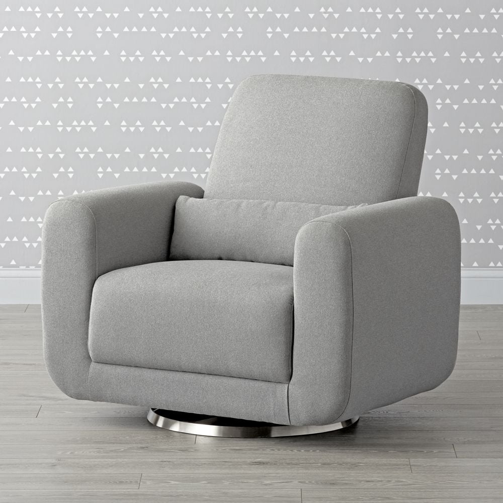 Babyletto Tuba Swivel Glider Chair and a Half - Image 0