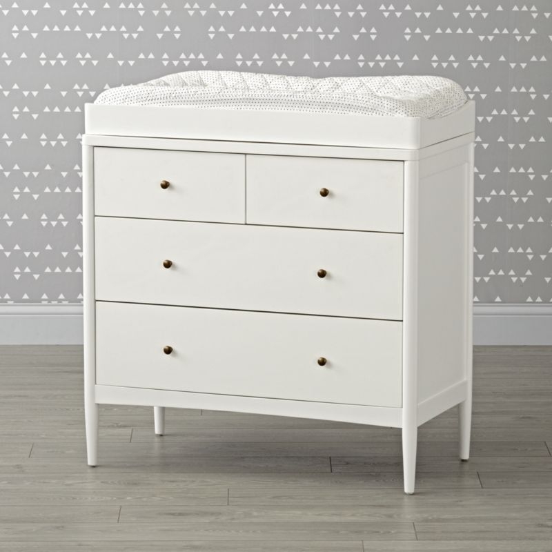 Hampshire White Changing Table Topper - Image 1
