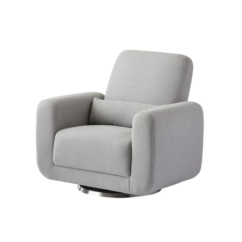 Babyletto Tuba Swivel Glider Chair and a Half - Image 4