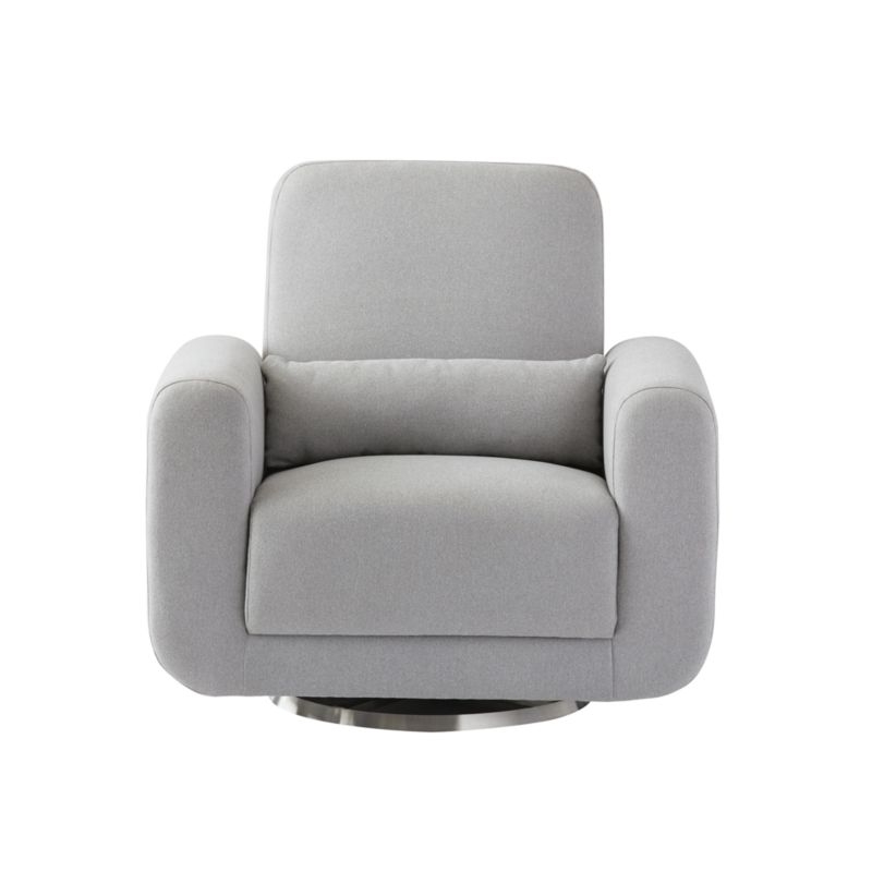 Babyletto Tuba Swivel Glider Chair and a Half - Image 5